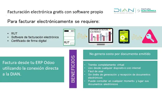 Facturacion electronica DIAN con software propio